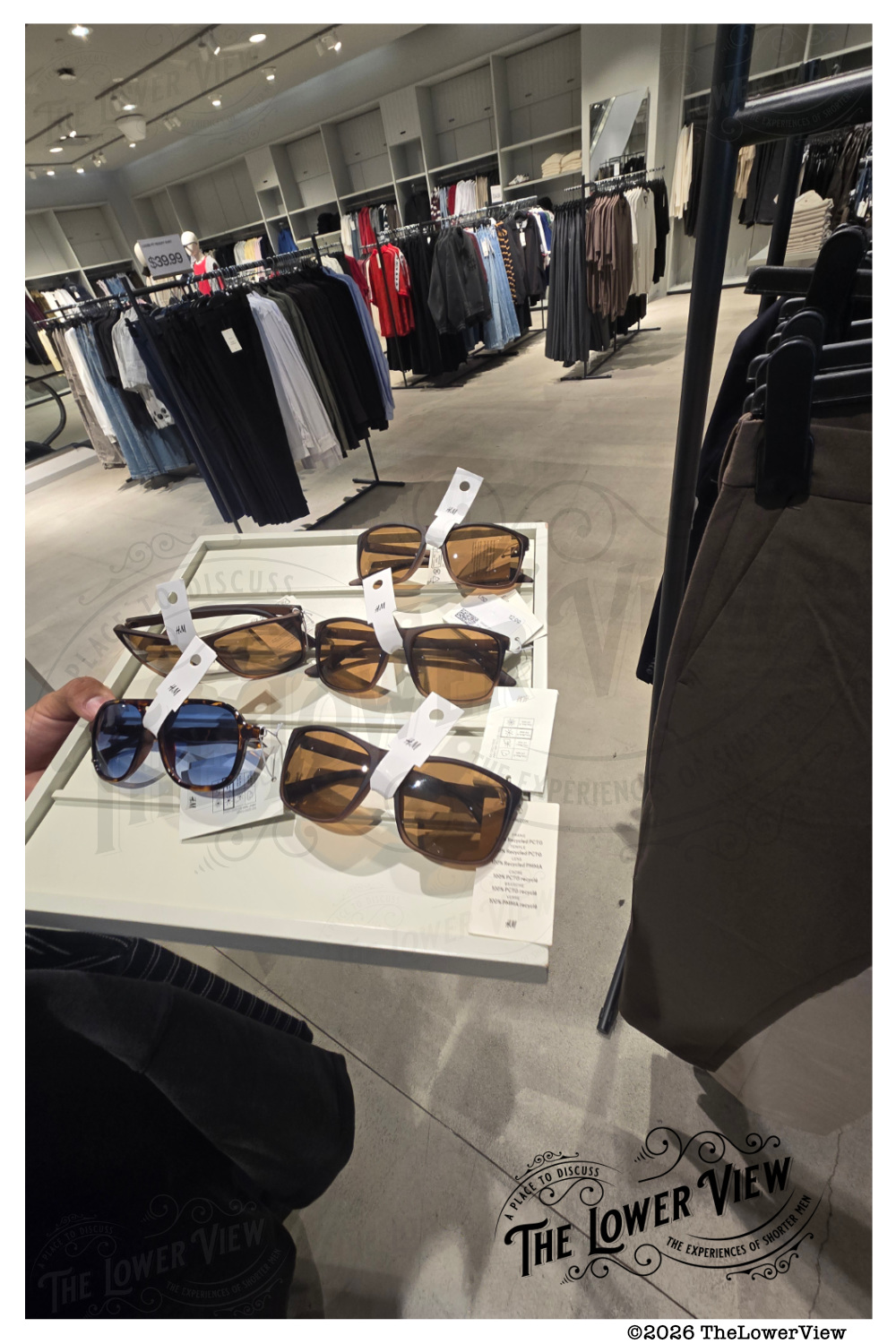 Last Few Remaining Sunglasses In H&M Summer Accessories Collection In Downtown Brooklyn